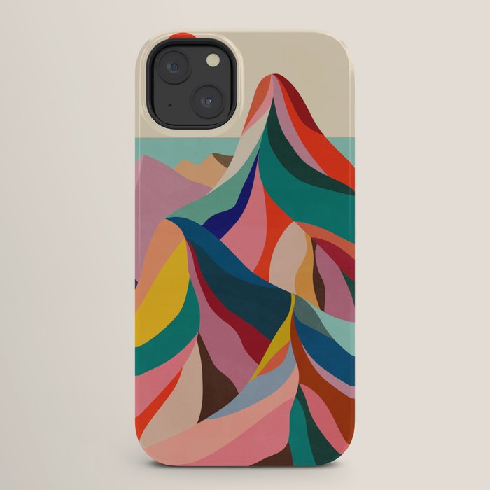 Rainbow mountains iPhone Case Gallery Image 26