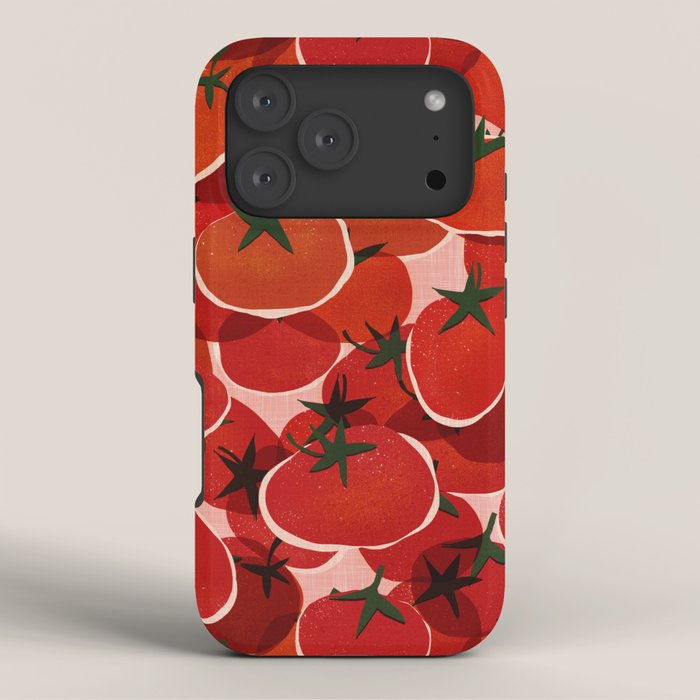 Multi Tomatoes iPhone Case Gallery Image 3