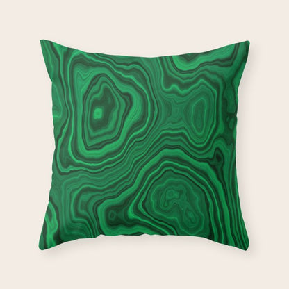 Malachite Throw Pillow Gallery Image 5