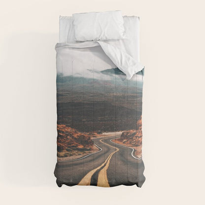 Road to Valley of Fire Comforter Gallery Image 4