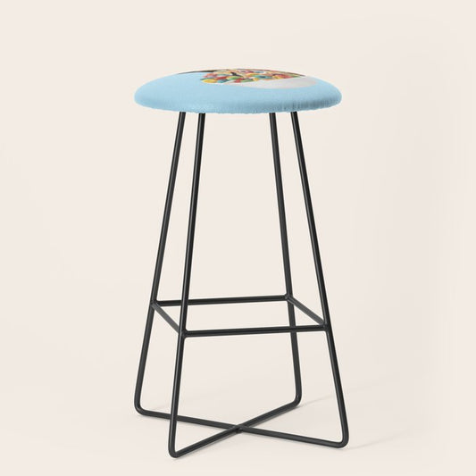 cereal killers blue Stool Gallery Image 1