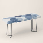 Indigo Ombre Circles Bench Gallery Image 1