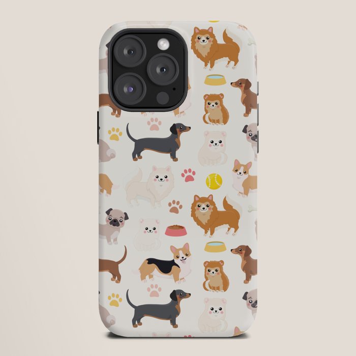 Cute Dog Pattern iPhone Case Gallery Image 12
