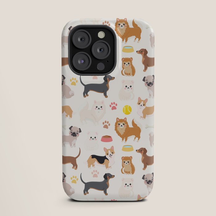 Cute Dog Pattern iPhone Case Gallery Image 19
