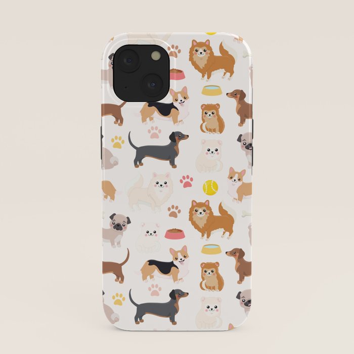 Cute Dog Pattern iPhone Case Gallery Image 37
