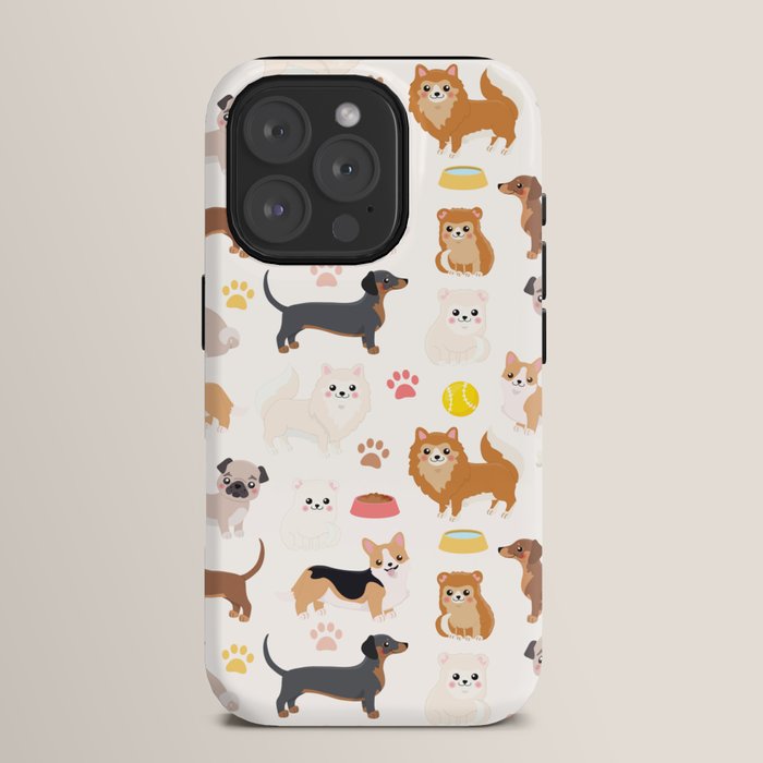 Cute Dog Pattern iPhone Case Gallery Image 15