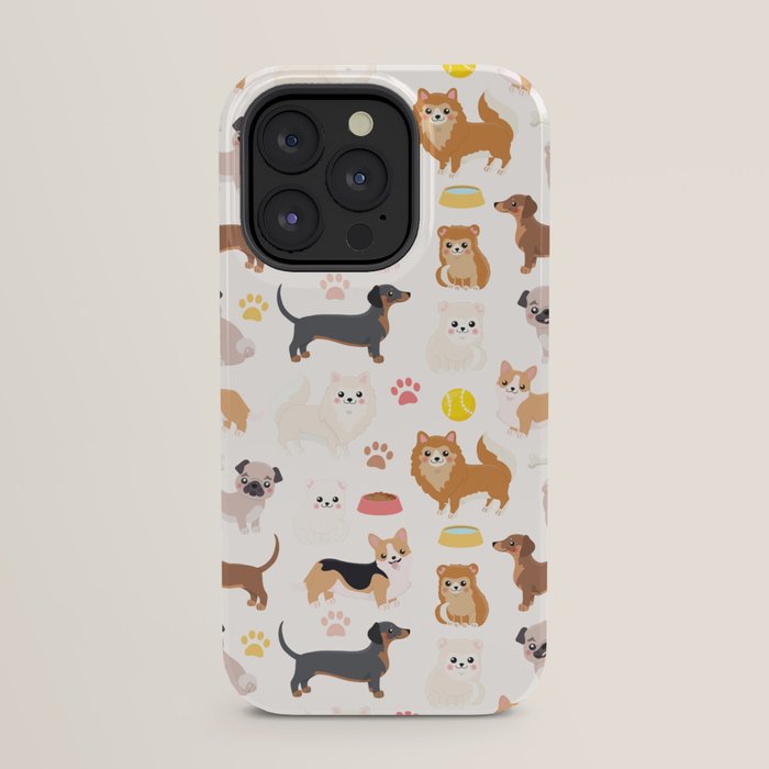 Cute Dog Pattern iPhone Case Gallery Image 31