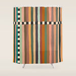 Mix of Stripes #9 Shower Curtain Gallery Image 1