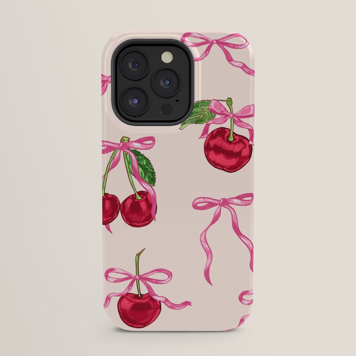 Cherries & Bow Coquette Pack iPhone Case Gallery Image 31