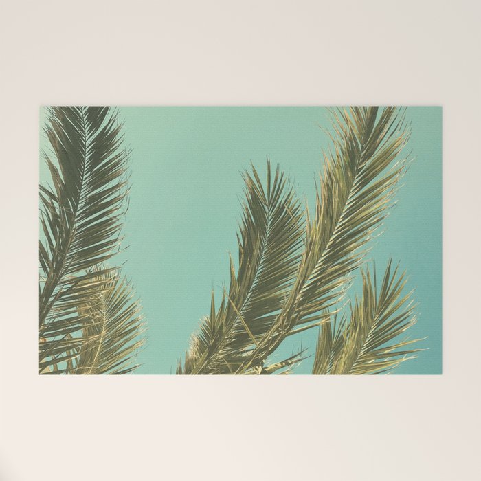 Autumn Palms II Welcome Mat Gallery Image 1
