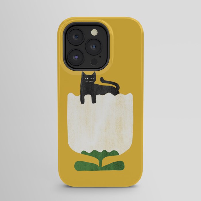 Still life with cat and flower iPhone Case Gallery Image 23