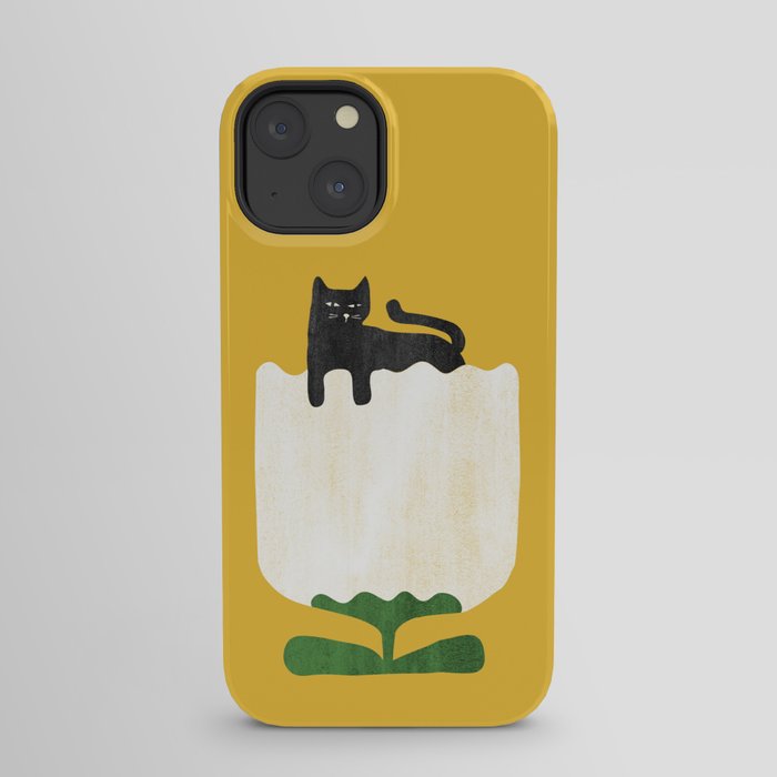 Still life with cat and flower iPhone Case Gallery Image 21