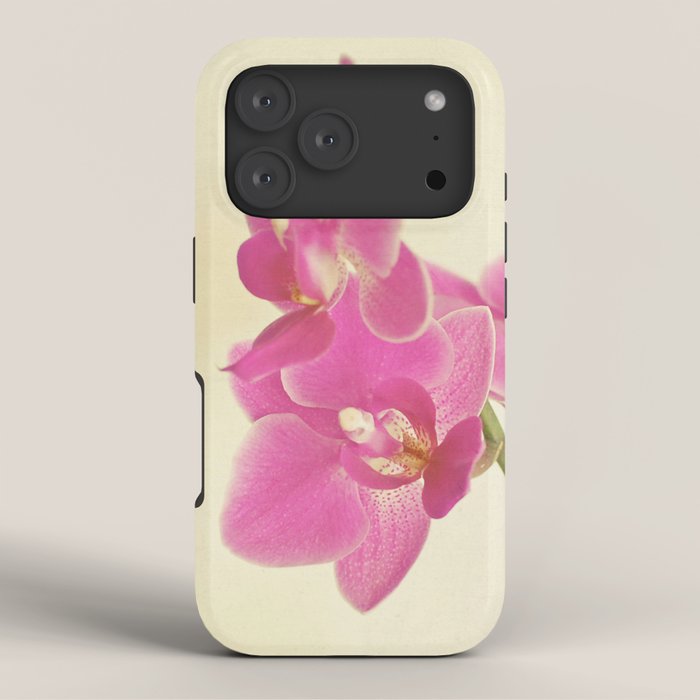 Pink Orchid iPhone Case Gallery Image 3