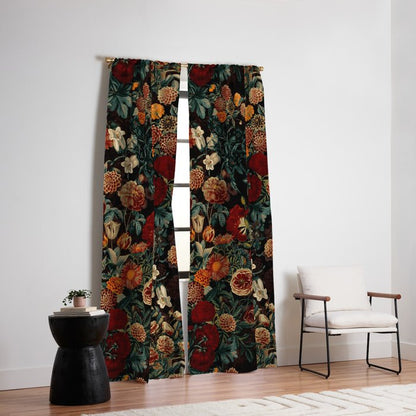 EXOTIC GARDEN - NIGHT XXI Window Curtain Gallery Image 6