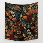 EXOTIC GARDEN - NIGHT XXI Wall Tapestry Gallery Image 1