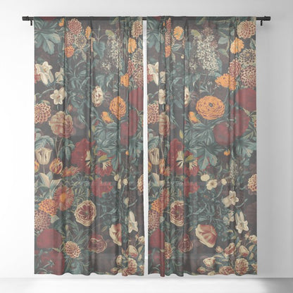 EXOTIC GARDEN - NIGHT XXI Window Curtain Gallery Image 17