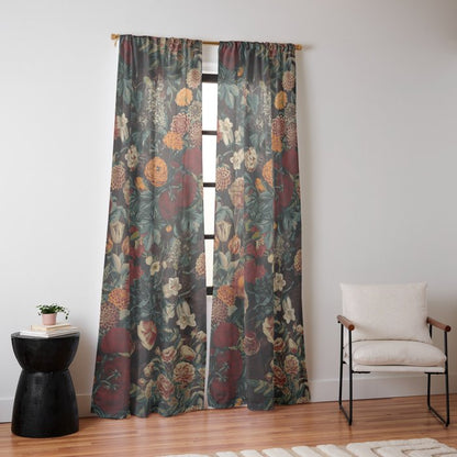 EXOTIC GARDEN - NIGHT XXI Window Curtain Gallery Image 10