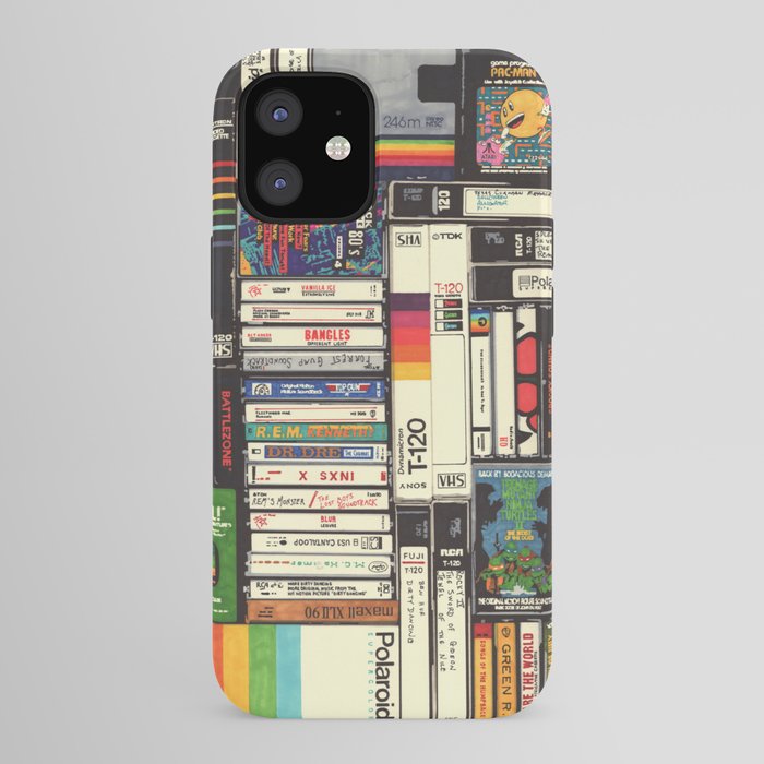 Cassettes, VHS and Video Games iPhone Case Gallery Image 41