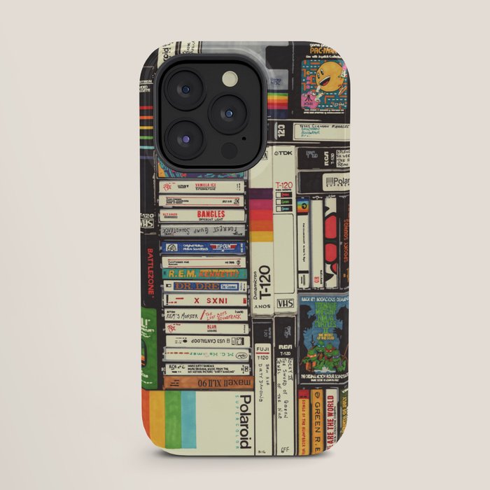 Cassettes, VHS and Video Games iPhone Case Gallery Image 27