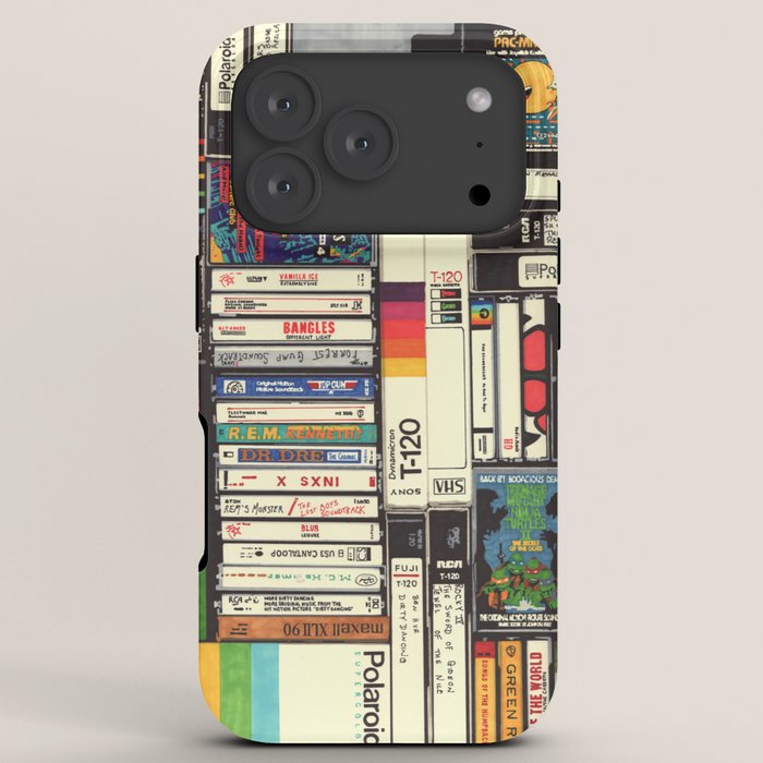 Cassettes, VHS and Video Games iPhone Case Gallery Image 7