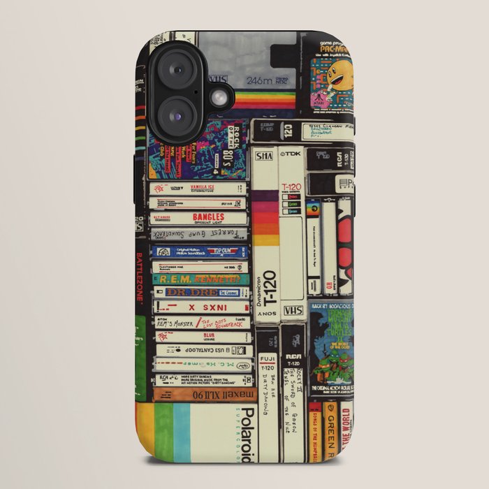Cassettes, VHS and Video Games iPhone Case Gallery Image 10