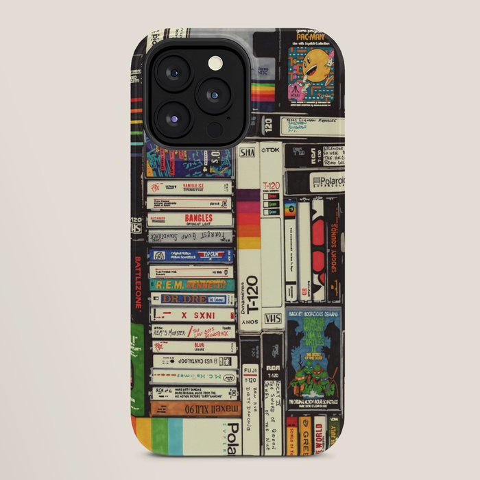 Cassettes, VHS and Video Games iPhone Case Gallery Image 28