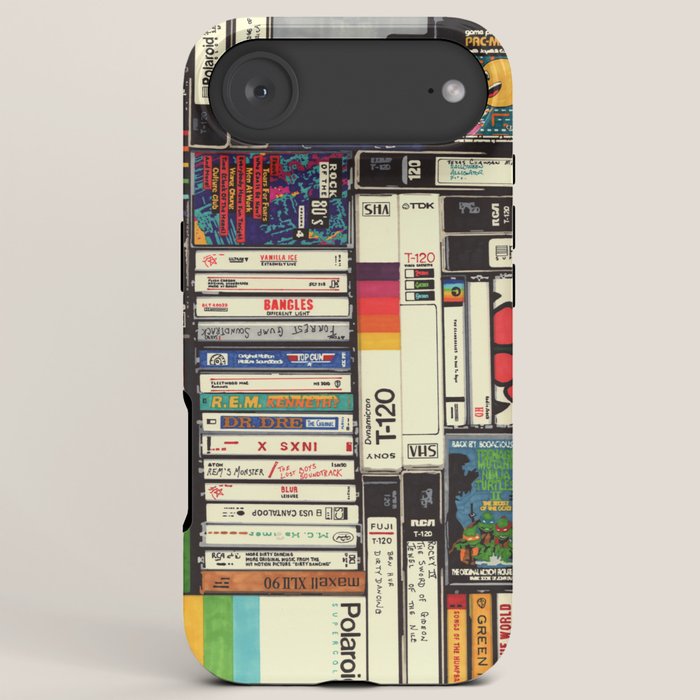Cassettes, VHS and Video Games iPhone Case Gallery Image 6