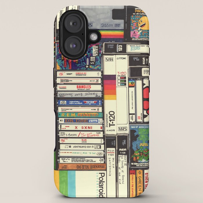 Cassettes, VHS and Video Games iPhone Case Gallery Image 5