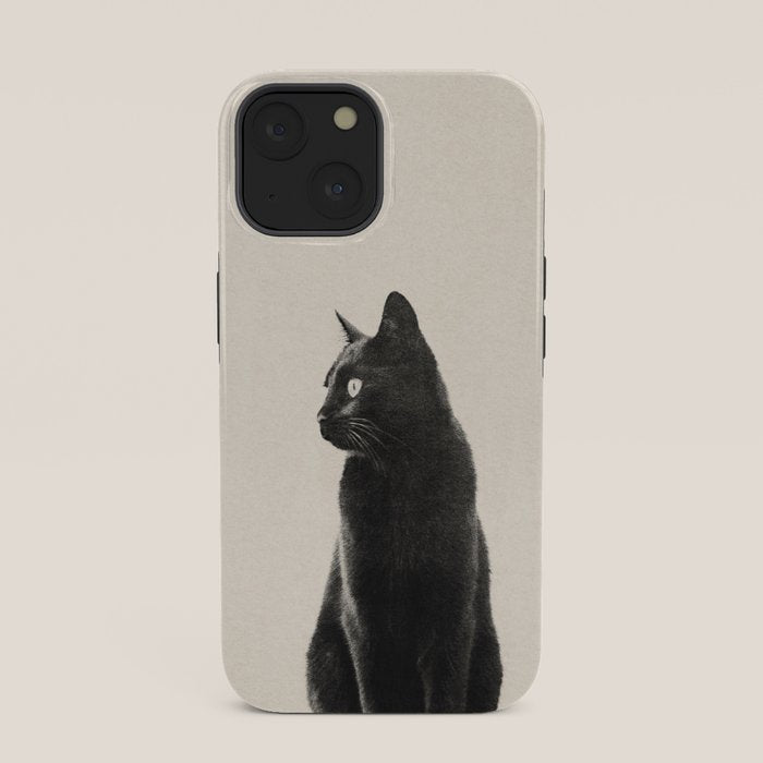 Black Cat iPhone Case Gallery Image 33