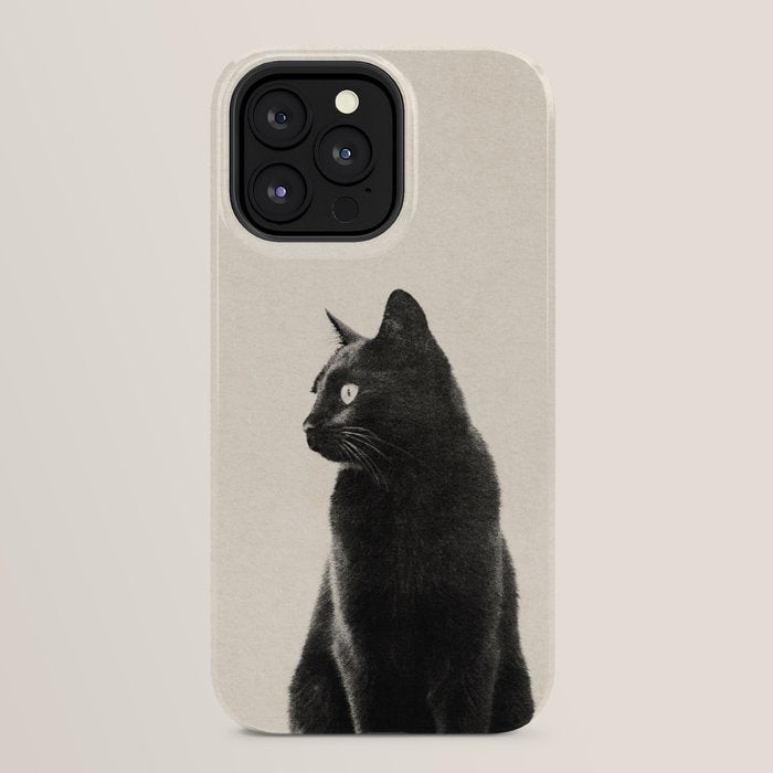 Black Cat iPhone Case Gallery Image 32