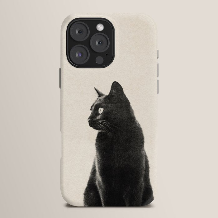 Black Cat iPhone Case Gallery Image 16
