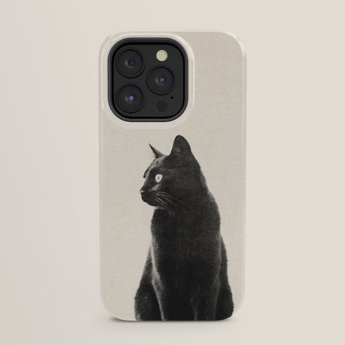 Black Cat iPhone Case Gallery Image 23