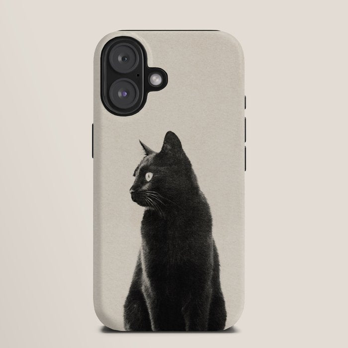 Black Cat iPhone Case Gallery Image 9