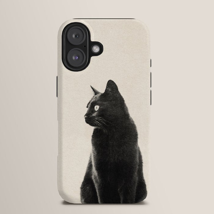 Black Cat iPhone Case Gallery Image 13