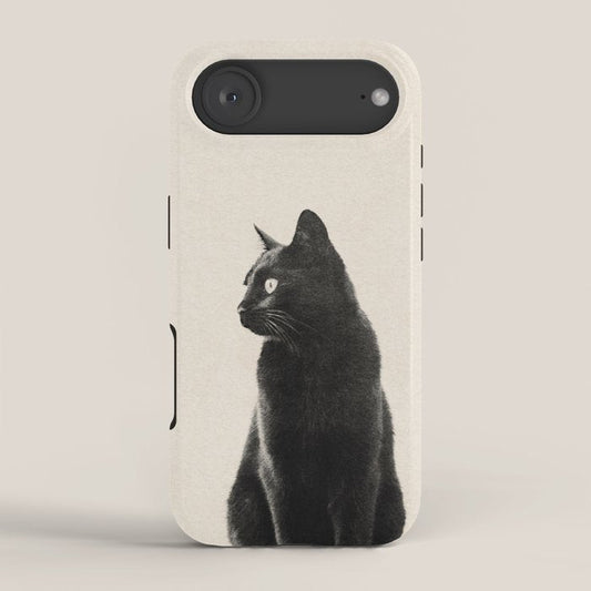 Black Cat iPhone Case Gallery Image 2