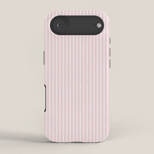 Pink Striped Pattern iPhone Case Gallery Image 2