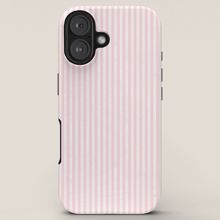 Pink Striped Pattern iPhone Case Gallery Image 5