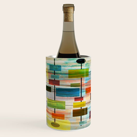 Mid-Century Modern Art 1.3 - Graffiti Style Wine Chiller Gallery Image 1