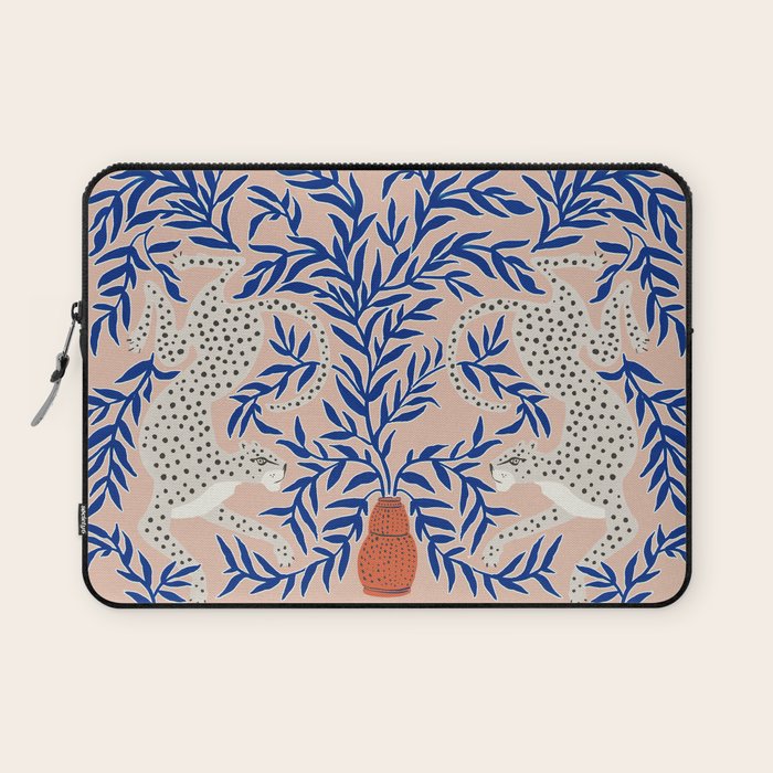 Leopard Vase Laptop Sleeve Gallery Image 1