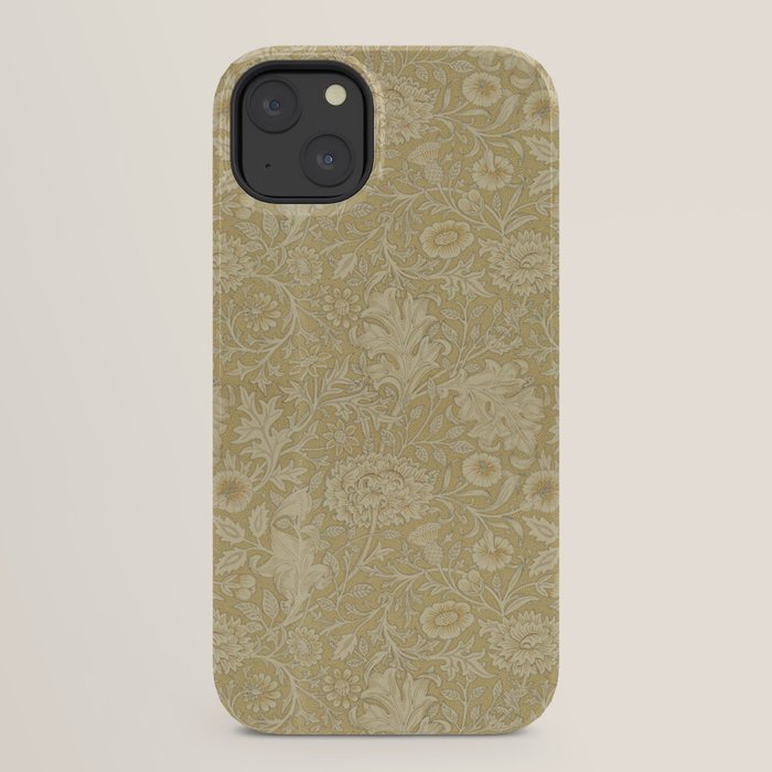 William Morris Vintage Double Bough Antique Gold iPhone Case Gallery Image 22