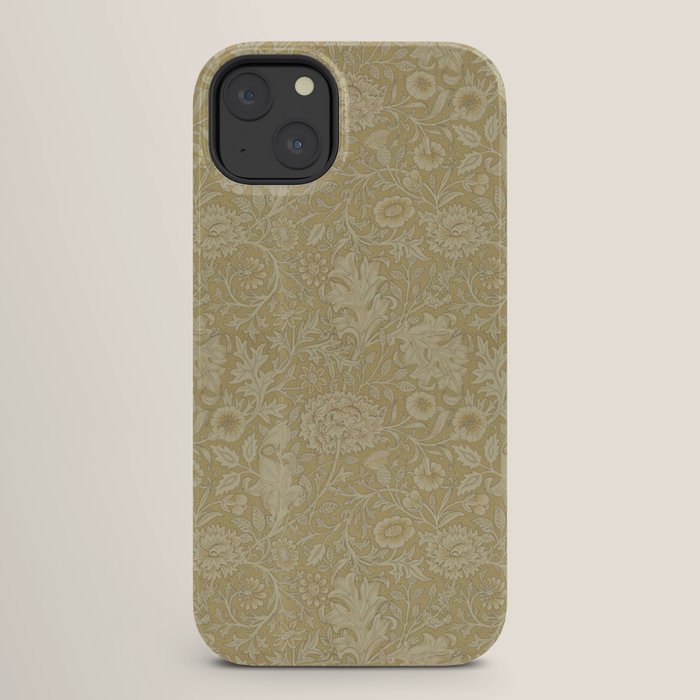 William Morris Vintage Double Bough Antique Gold iPhone Case Gallery Image 26