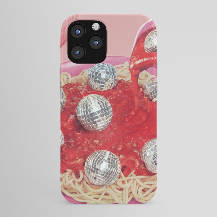 Spaghetti Disco Balls - Pink and Red iPhone Case Gallery Image 43