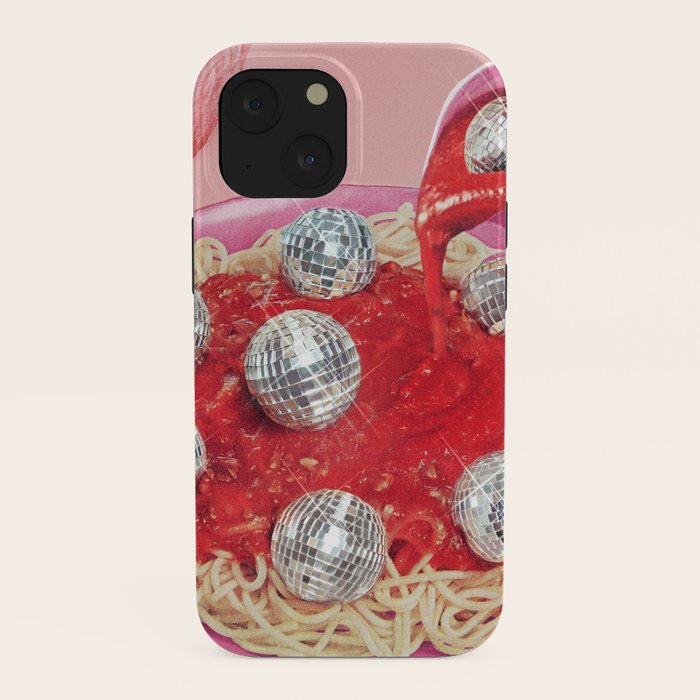 Spaghetti Disco Balls - Pink and Red iPhone Case Gallery Image 38