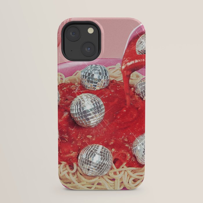 Spaghetti Disco Balls - Pink and Red iPhone Case Gallery Image 21