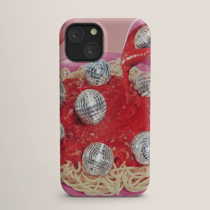 Spaghetti Disco Balls - Pink and Red iPhone Case Gallery Image 17