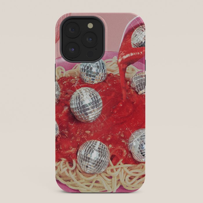 Spaghetti Disco Balls - Pink and Red iPhone Case Gallery Image 36