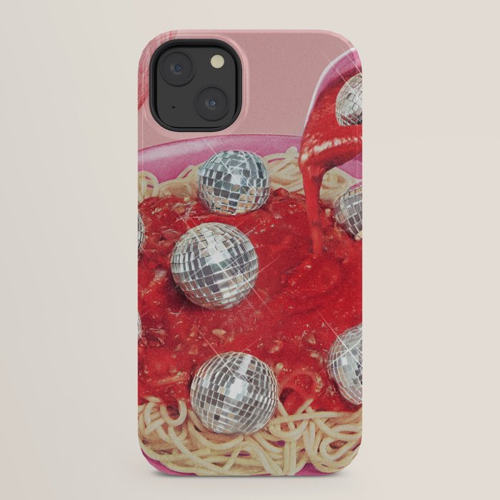 Spaghetti Disco Balls - Pink and Red iPhone Case Gallery Image 30