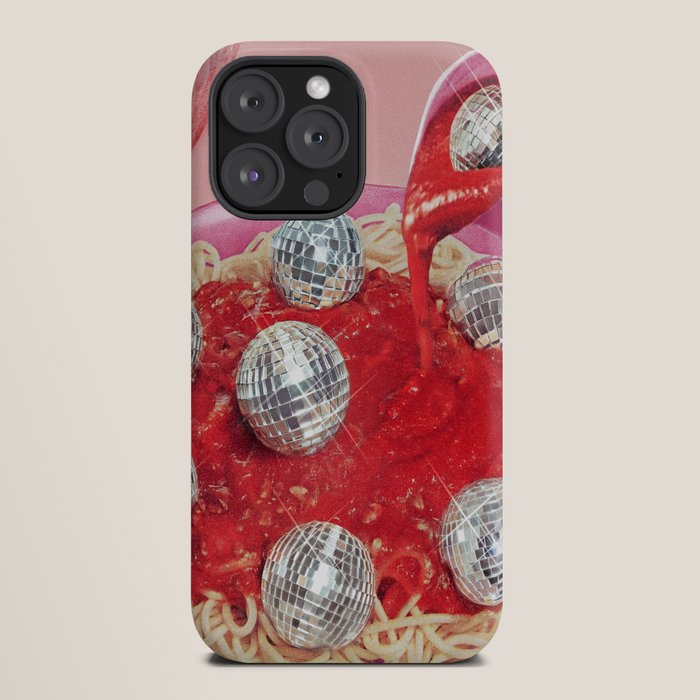 Spaghetti Disco Balls - Pink and Red iPhone Case Gallery Image 20