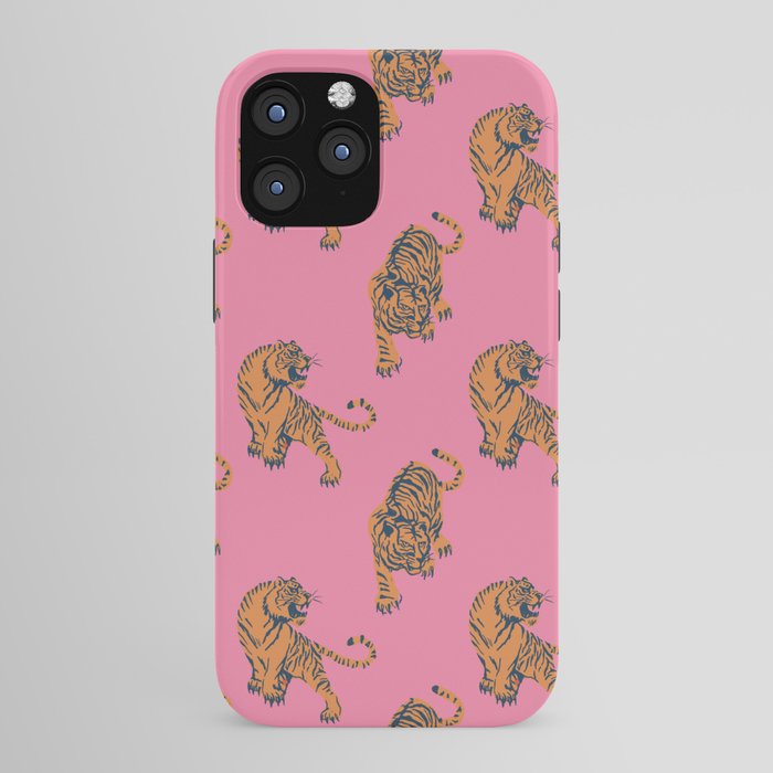 tiger print pink iPhone Case Gallery Image 43
