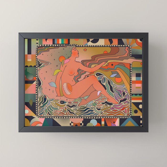 Dip Your Hands In The Sky Mini Art Print Gallery Image 3
